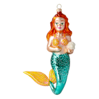 Serene Tide Sovereign | Hand-Painted Glass Ornament | Blubom 2020-284