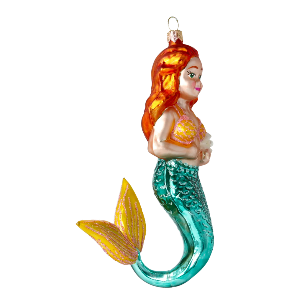 Serene Tide Sovereign | Hand-Painted Glass Ornament | Blubom 2020-284