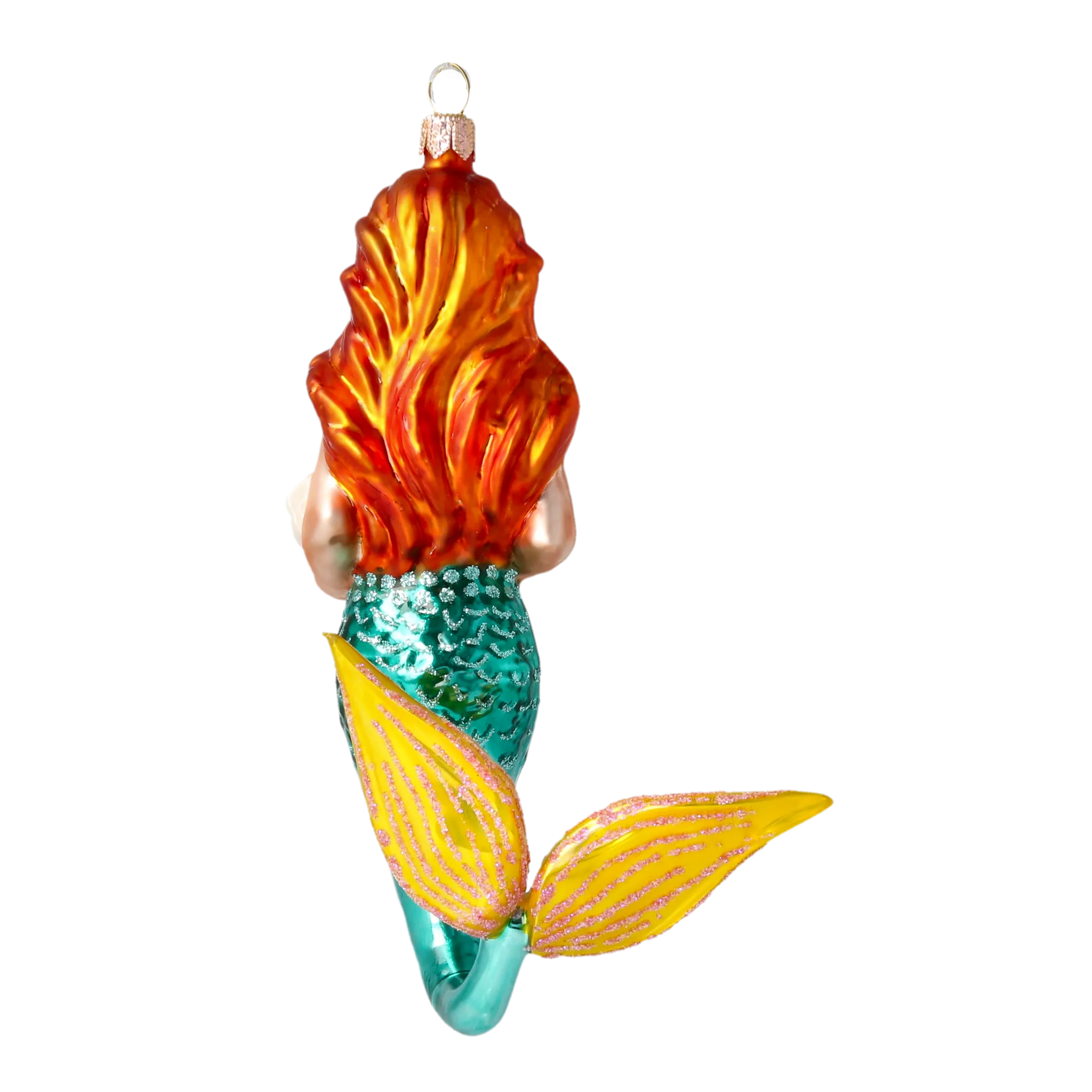 Serene Tide Sovereign | Hand-Painted Glass Ornament | Blubom 2020-284