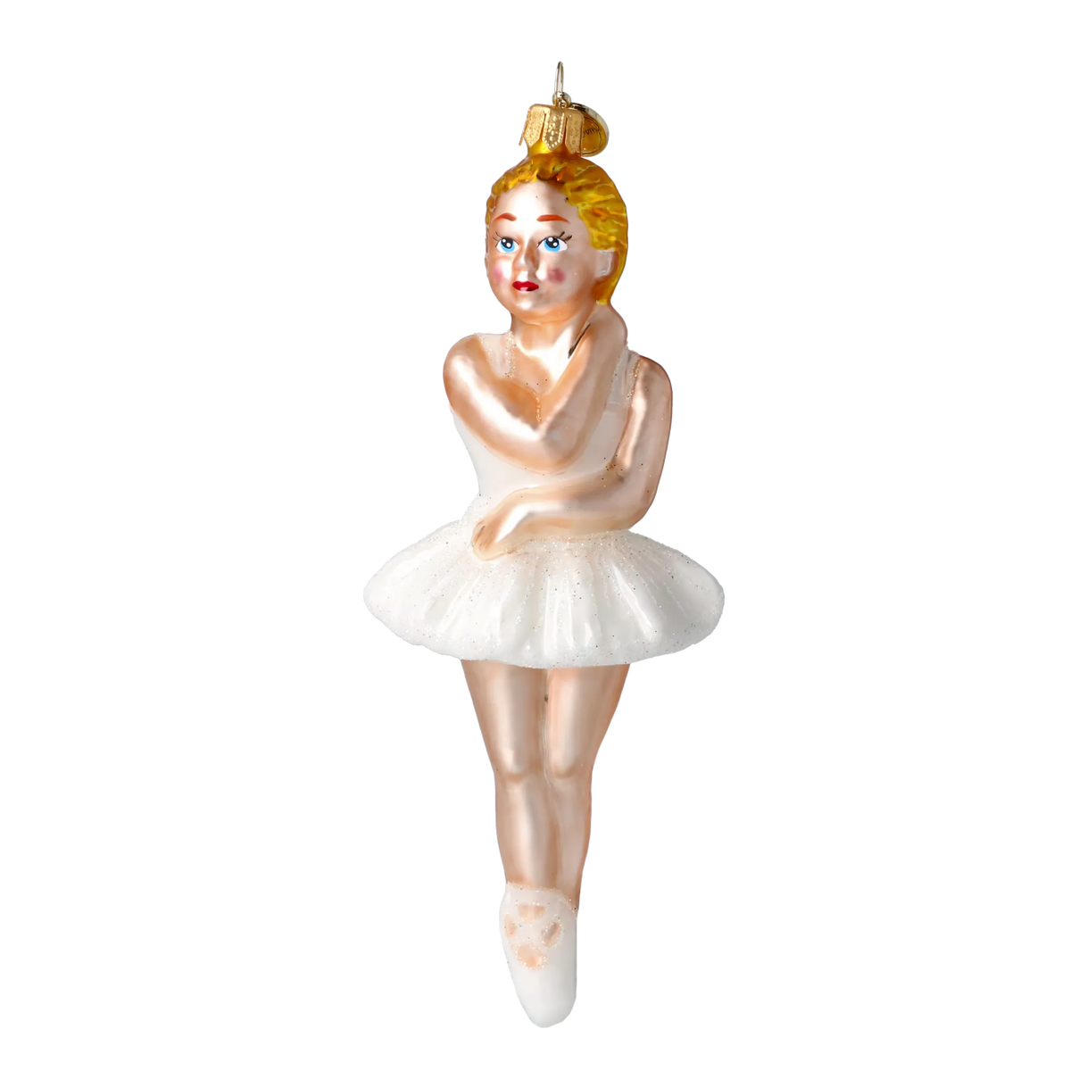 Serene Soloist | Hand-Painted Glass Ornament | Blubom 2020-285