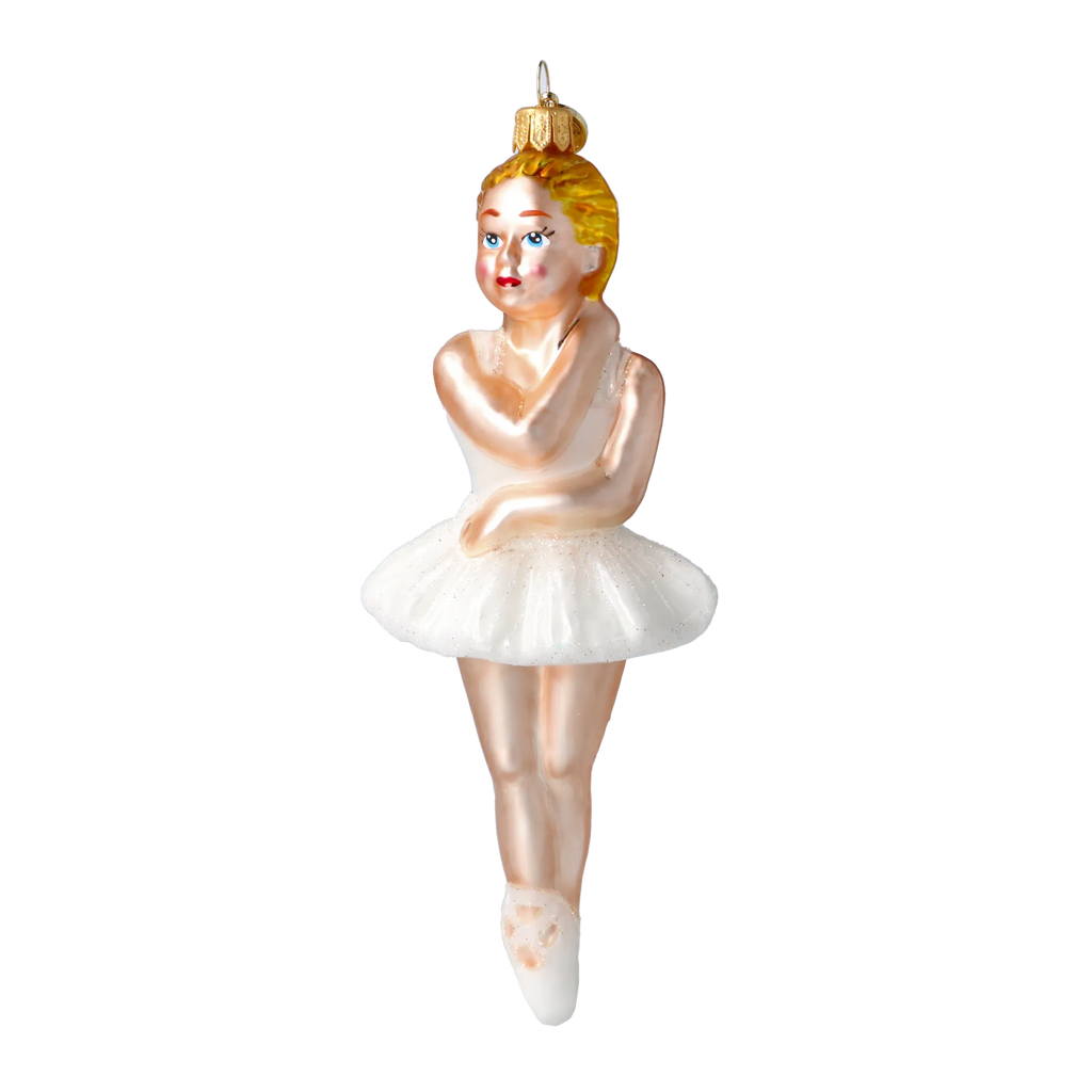 Serene Soloist | Hand-Painted Glass Ornament | Blubom 2020-285