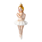 Serene Soloist | Hand-Painted Glass Ornament | Blubom 2020-285