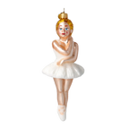Serene Soloist | Hand-Painted Glass Ornament | Blubom 2020-285