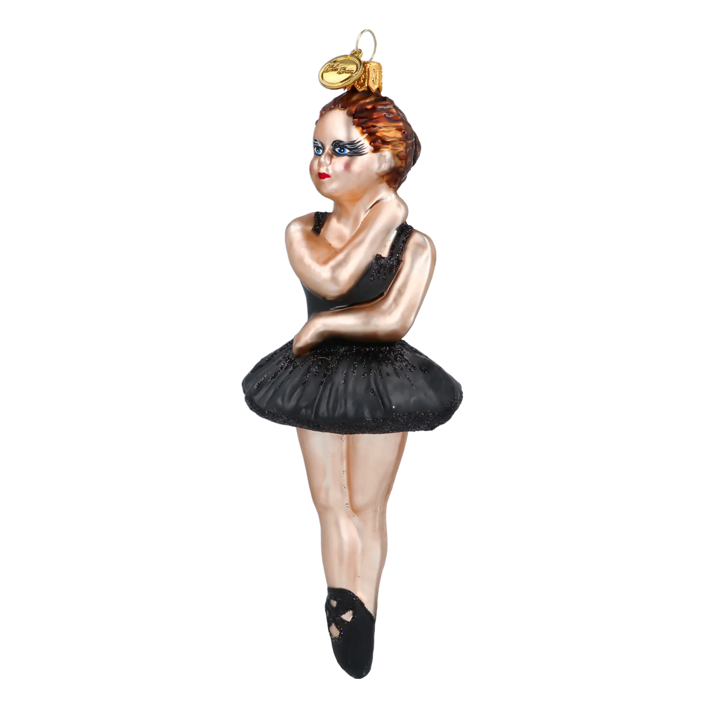 Nocturnal Muse | Hand-Painted Glass Ornament | Blubom 2020-286