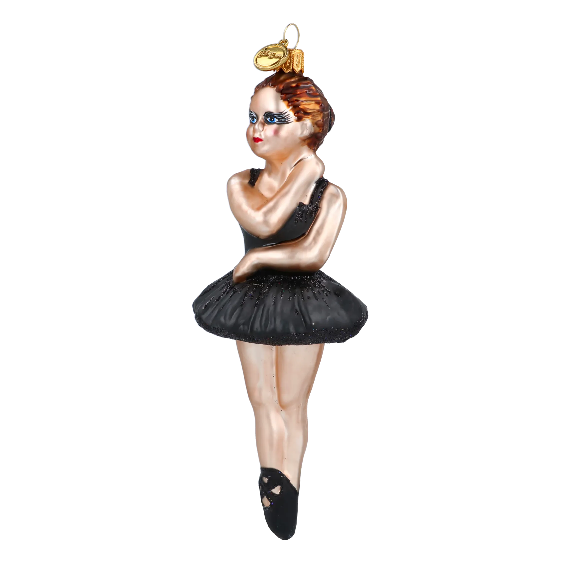 Nocturnal Muse | Hand-Painted Glass Ornament | Blubom 2020-286