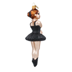 Nocturnal Muse | Hand-Painted Glass Ornament | Blubom 2020-286