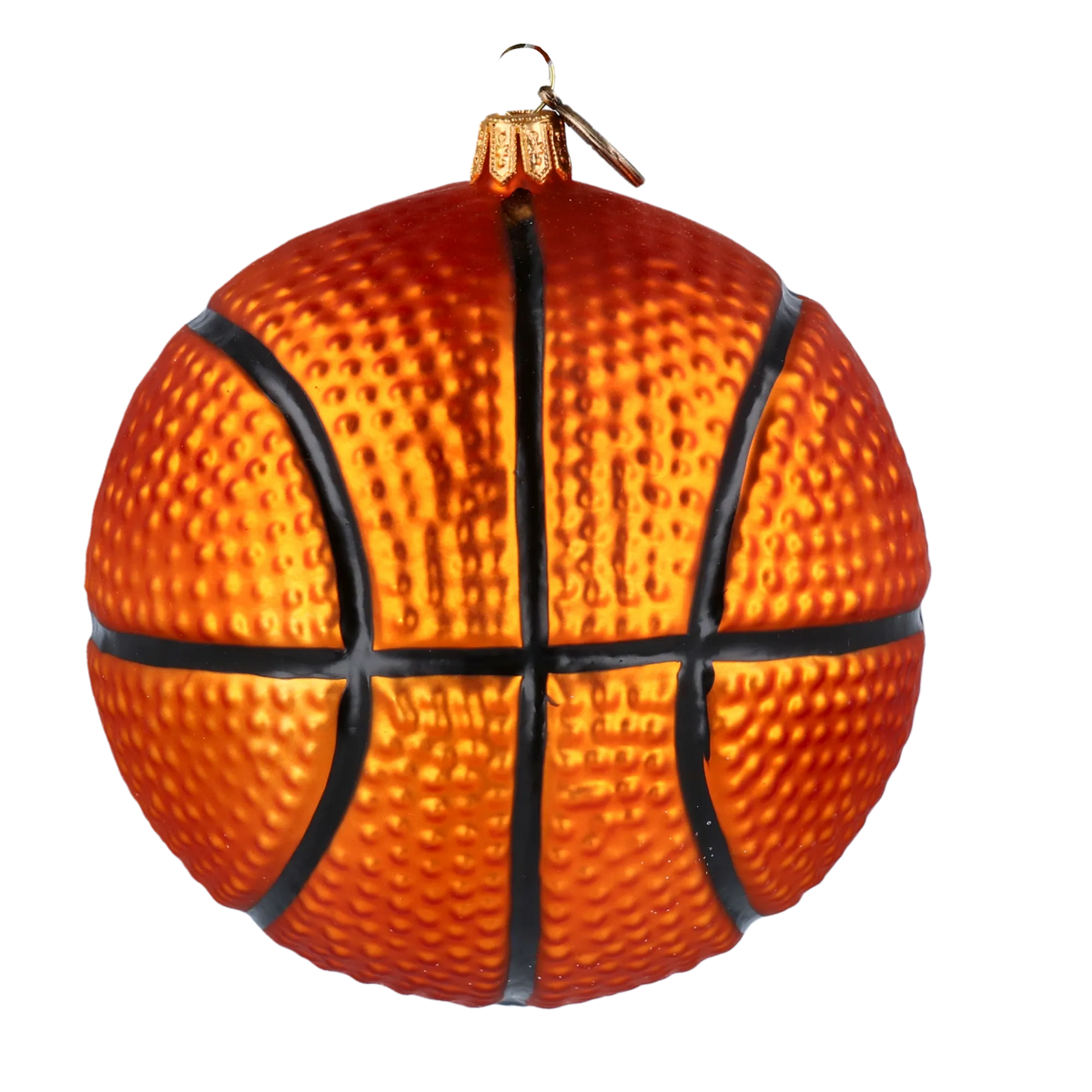 Tenacious Court Momentum | Hand-Painted Glass Ornament | Blubom 2020-295