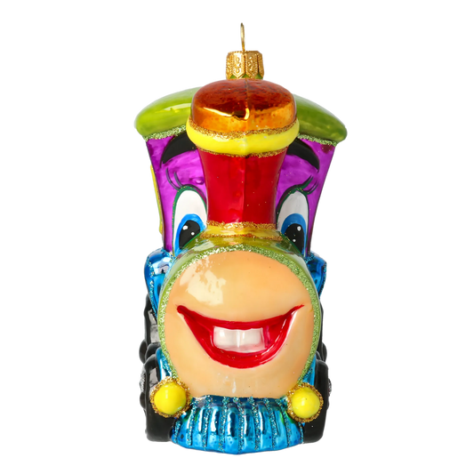 Polychrome Heritage Express Premium christmas glass ornament 2020-304
