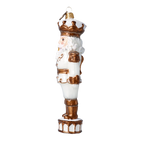 Alabaster Sovereign | Hand-Painted Glass Ornament | Blubom 2020-307