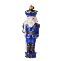 Steadfast Cobalt Sentry | Hand-Painted Glass Ornament | Blubom 2020-308