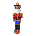 Load image into Gallery viewer, Nutcracker King ornament. Handmade Glass Christmas ornament. 2020-309
