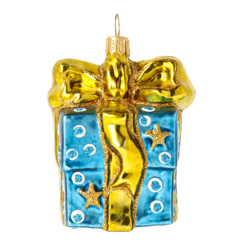 Starlit Offering | Hand-Painted Glass Ornament | Blubom 2020-315