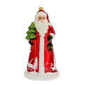Benevolent Village Guardian | Hand-Painted Glass Ornament | Blubom 2020-325