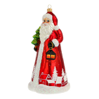 Benevolent Village Guardian | Hand-Painted Glass Ornament | Blubom 2020-325