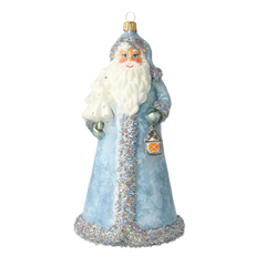 Old-World Santa in Ice Blue