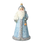 Serene Frost Voyager | Hand-Painted Glass Ornament | Blubom 2020-330