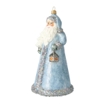 Serene Frost Voyager | Hand-Painted Glass Ornament | Blubom 2020-330