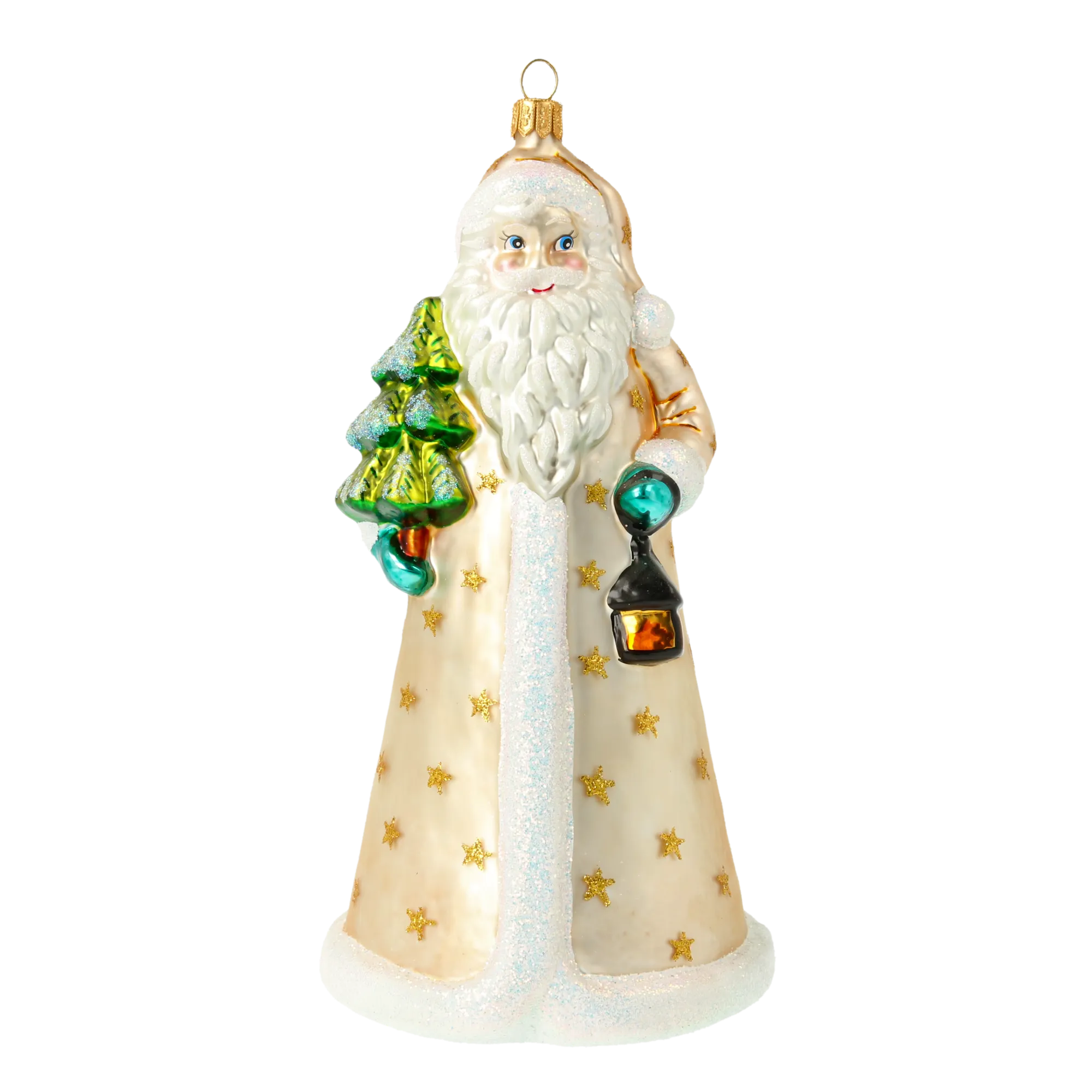 Benevolent Star Wanderer | Hand-Painted Glass Ornament | Blubom 2020-334