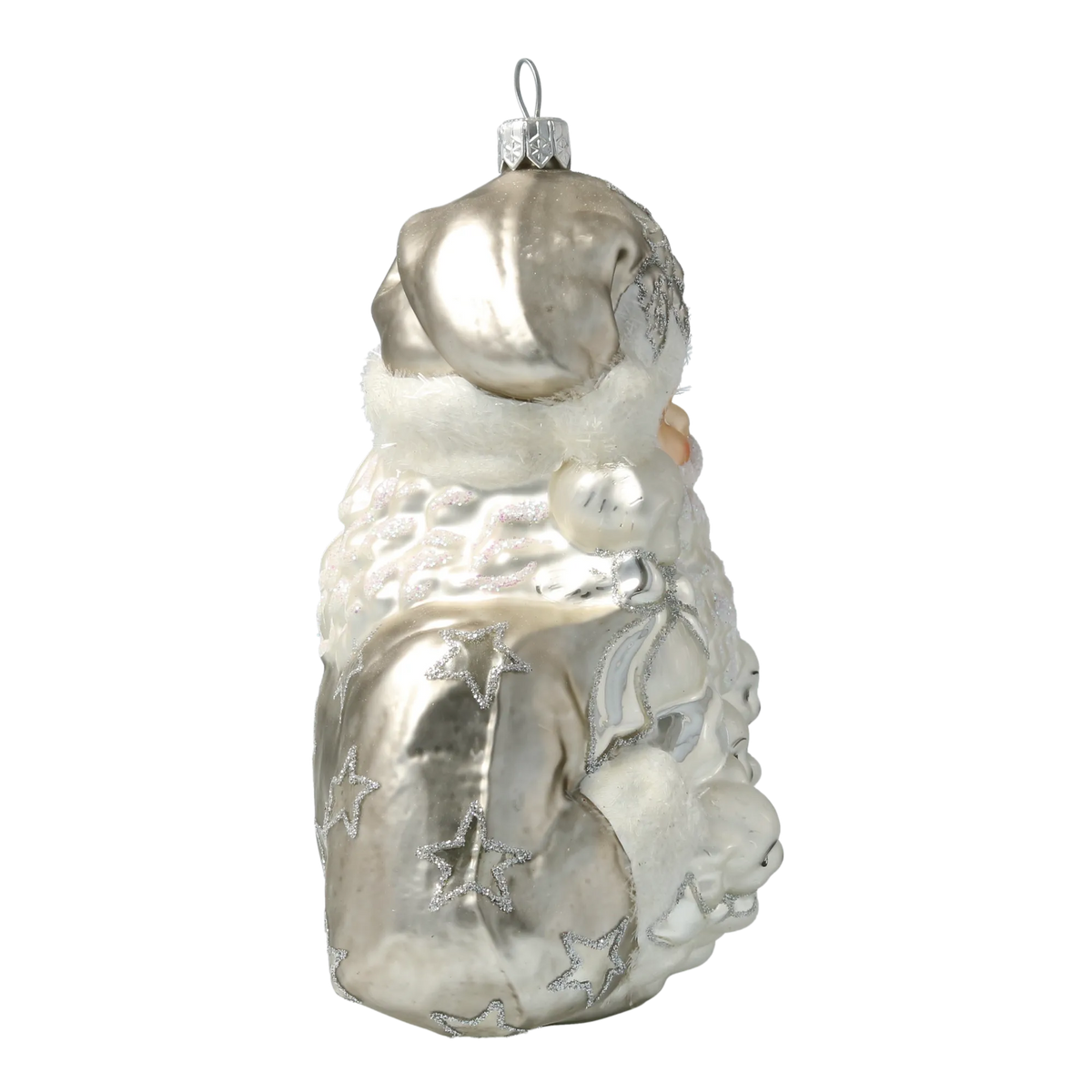 Serene Guardian of Cubs | Hand-Painted Glass Ornament | Blubom 2020-346
