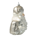 Serene Guardian of Cubs | Hand-Painted Glass Ornament | Blubom 2020-346