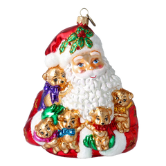 Santa's Furry Friends in Ruby & Rainbow