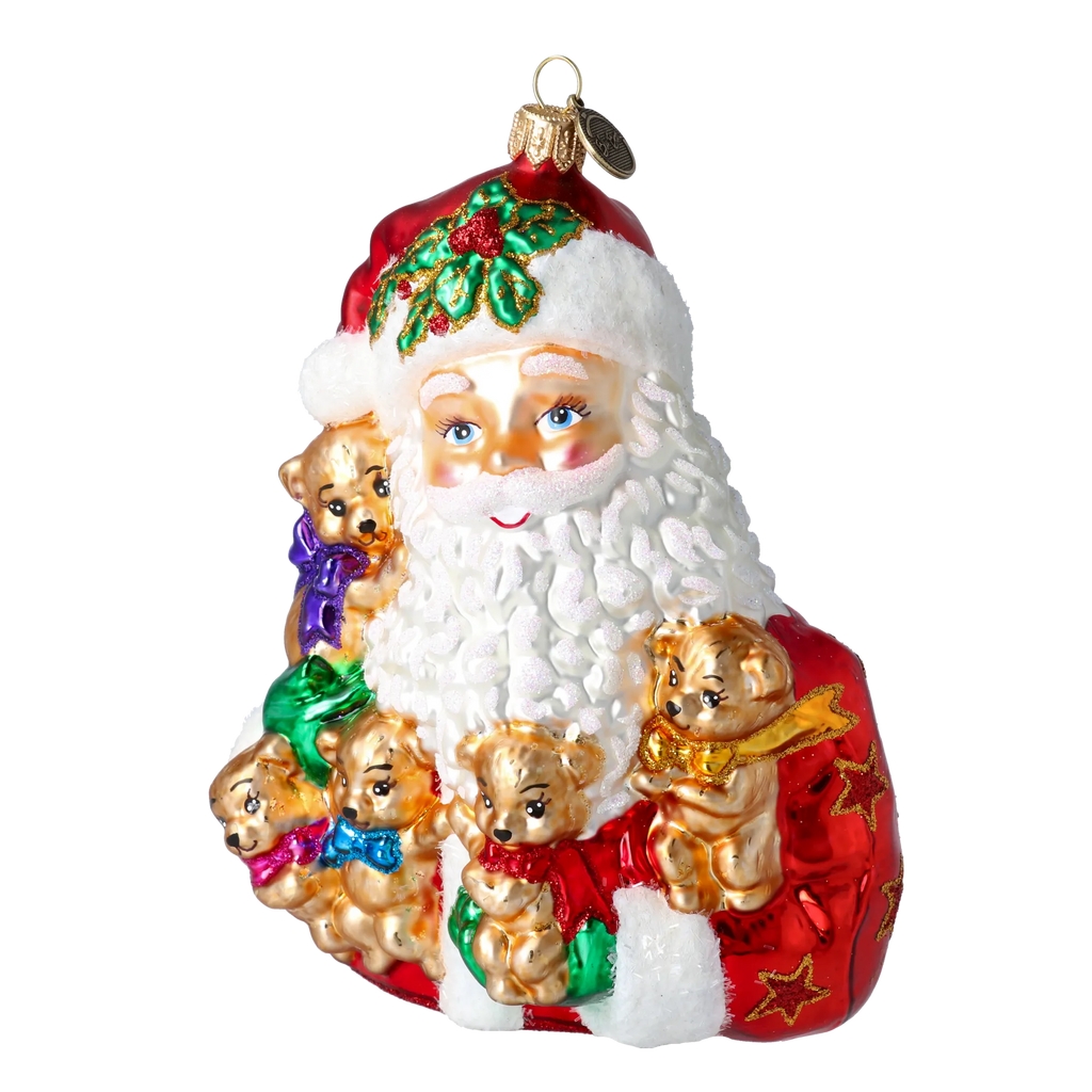 Benevolent Cub Guardian | Hand-Painted Glass Ornament | Blubom 2020-347