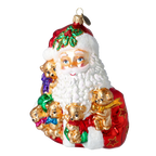 Benevolent Cub Guardian | Hand-Painted Glass Ornament | Blubom 2020-347
