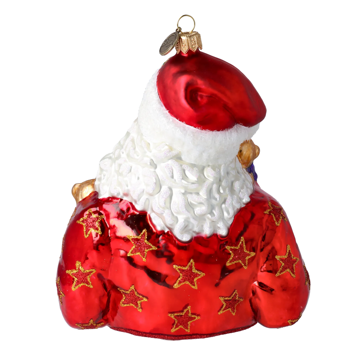 Benevolent Cub Guardian | Hand-Painted Glass Ornament | Blubom 2020-347