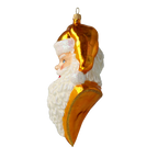 Golden Benevolent Patriarch | Hand-Painted Glass Ornament | Blubom 2020-350