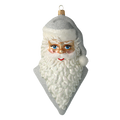 Benevolent Silver Sovereign | Hand-Painted Glass Ornament | Blubom 2020-351
