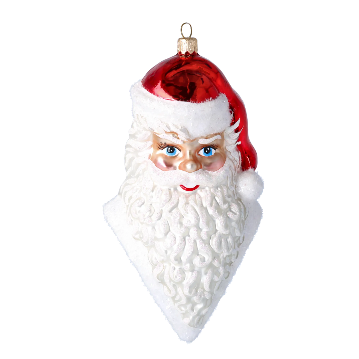 Benevolent Northern Patriarch | Hand-Painted Glass Ornament | Blubom 2020-356