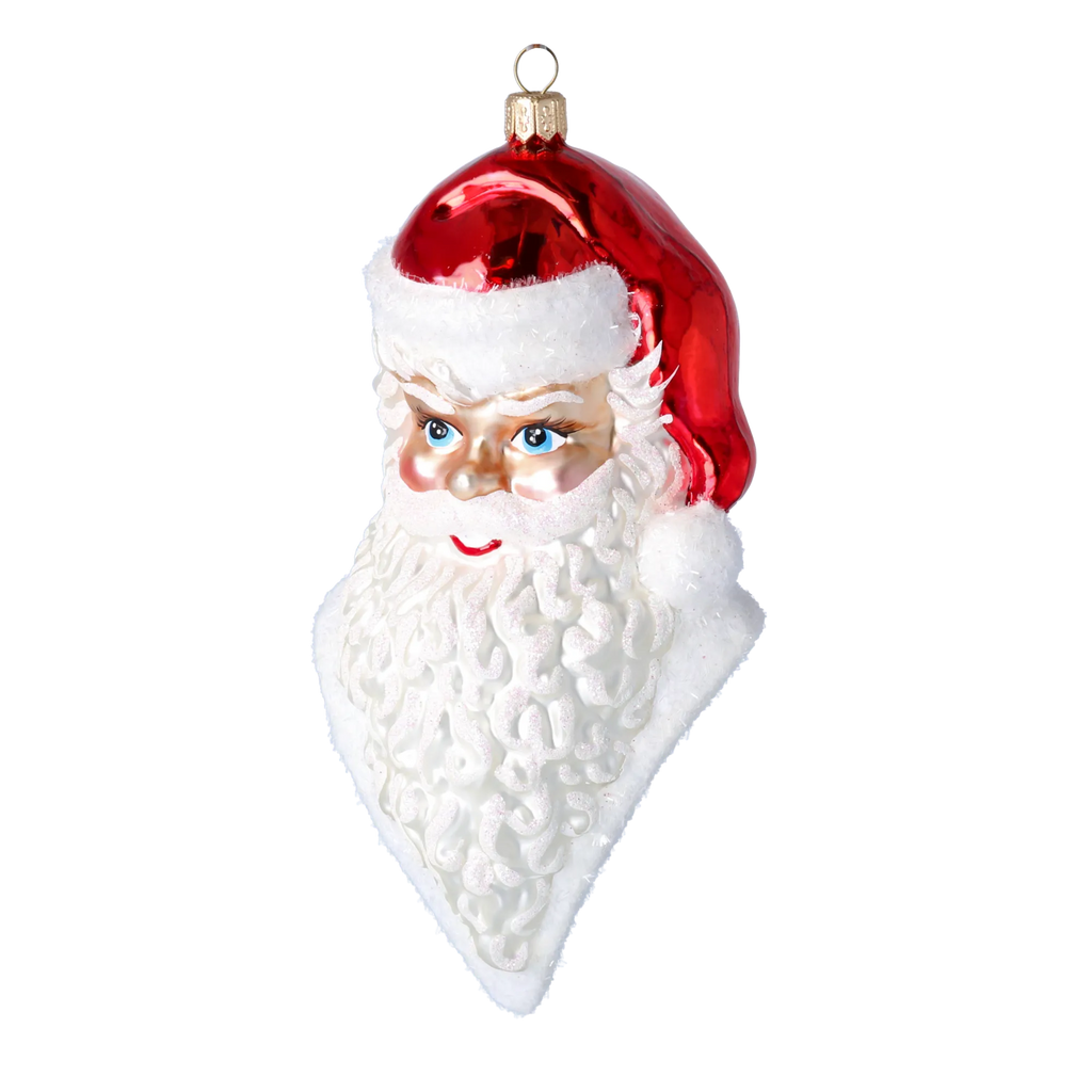 Benevolent Northern Patriarch | Hand-Painted Glass Ornament | Blubom 2020-356