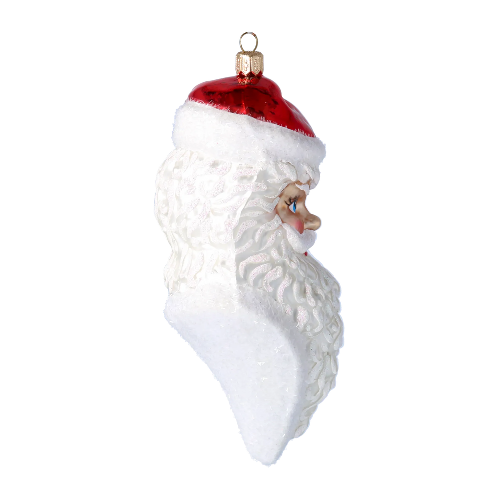 Benevolent Northern Patriarch | Hand-Painted Glass Ornament | Blubom 2020-356