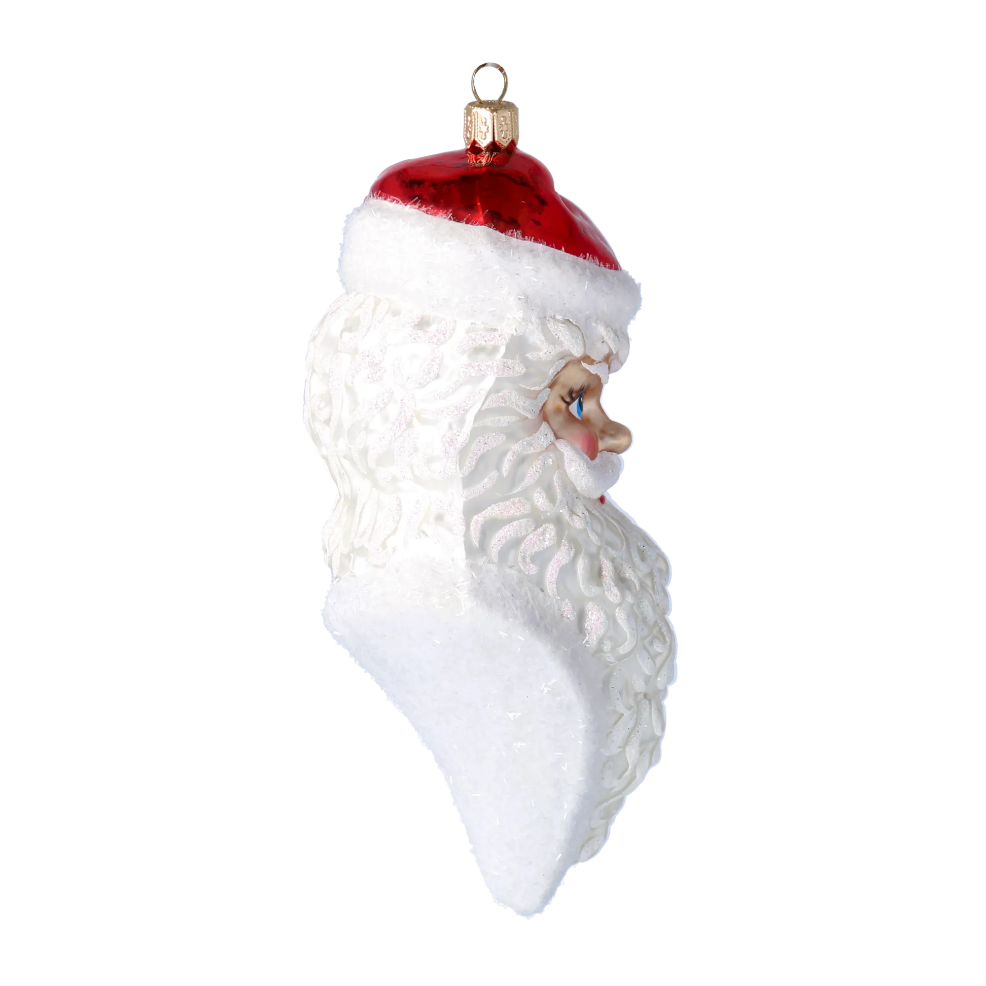 Benevolent Northern Patriarch | Hand-Painted Glass Ornament | Blubom 2020-356