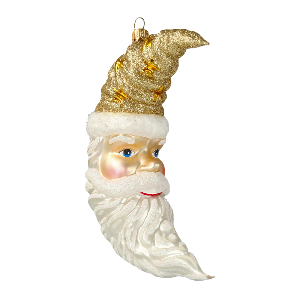 Serene Celestial Seer | Hand-Painted Glass Ornament | Blubom 2020-360