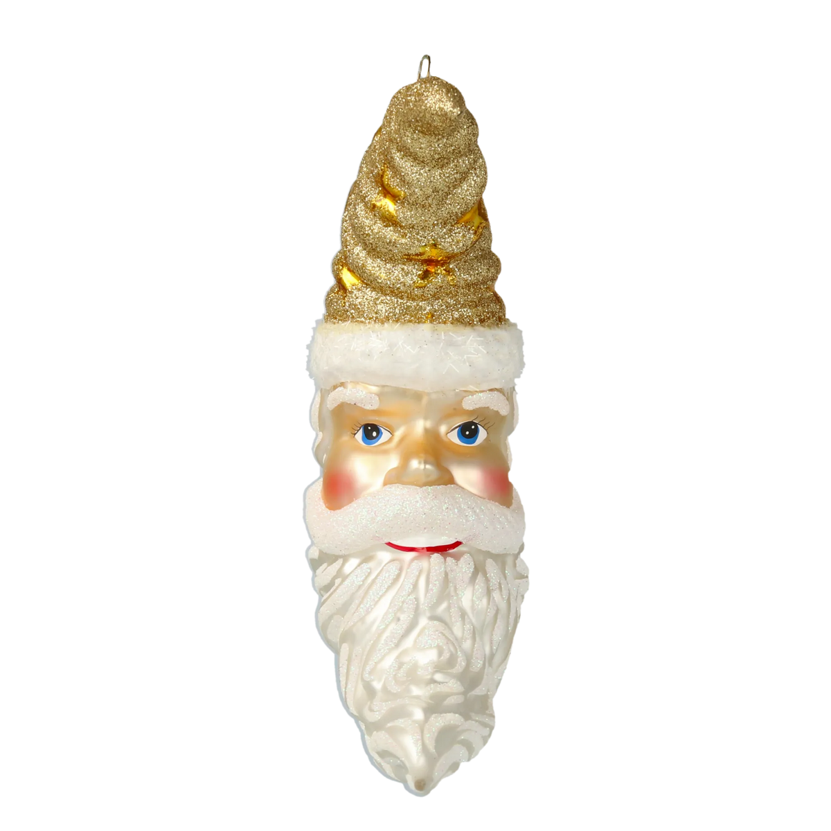 Serene Celestial Seer | Hand-Painted Glass Ornament | Blubom 2020-360