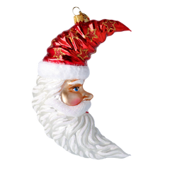 Crimson Santa Moon