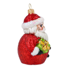 Benevolent Patron Emerald Parcel | Hand-Painted Glass Ornament | Blubom 2020-366