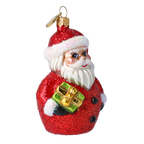Benevolent Patron Emerald Parcel | Hand-Painted Glass Ornament | Blubom 2020-366