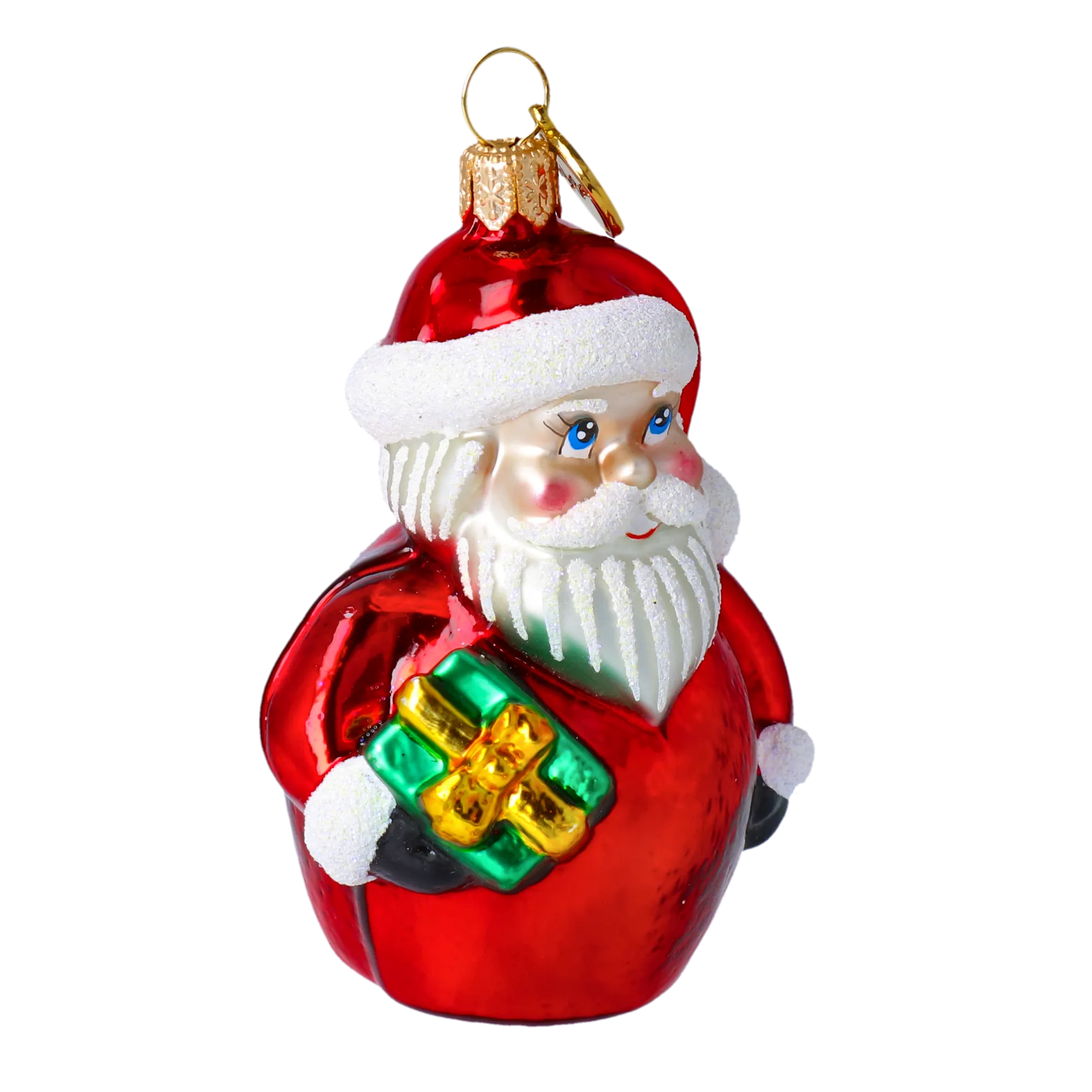Benevolent Patron | Hand-Painted Glass Ornament | Blubom 2020-367