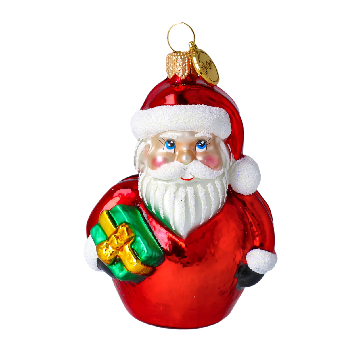 Benevolent Patron | Hand-Painted Glass Ornament | Blubom 2020-367