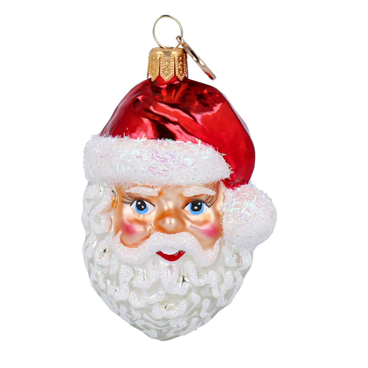 Benevolent Patriarch | Hand-Painted Glass Ornament | Blubom 2020-369