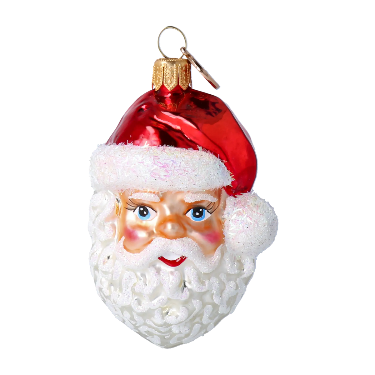 Benevolent Patriarch | Hand-Painted Glass Ornament | Blubom 2020-369
