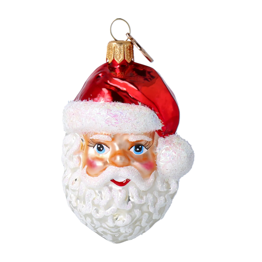 Crimson Saint Nicholas Premium christmas glass ornament 2020-369
