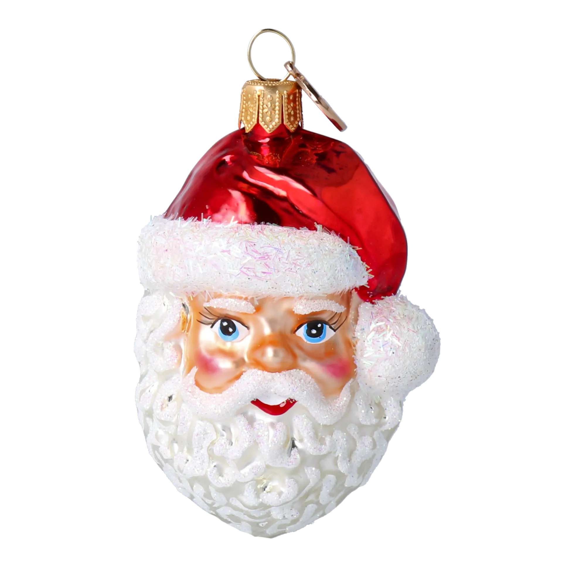 Benevolent Patriarch | Hand-Painted Glass Ornament | Blubom 2020-369