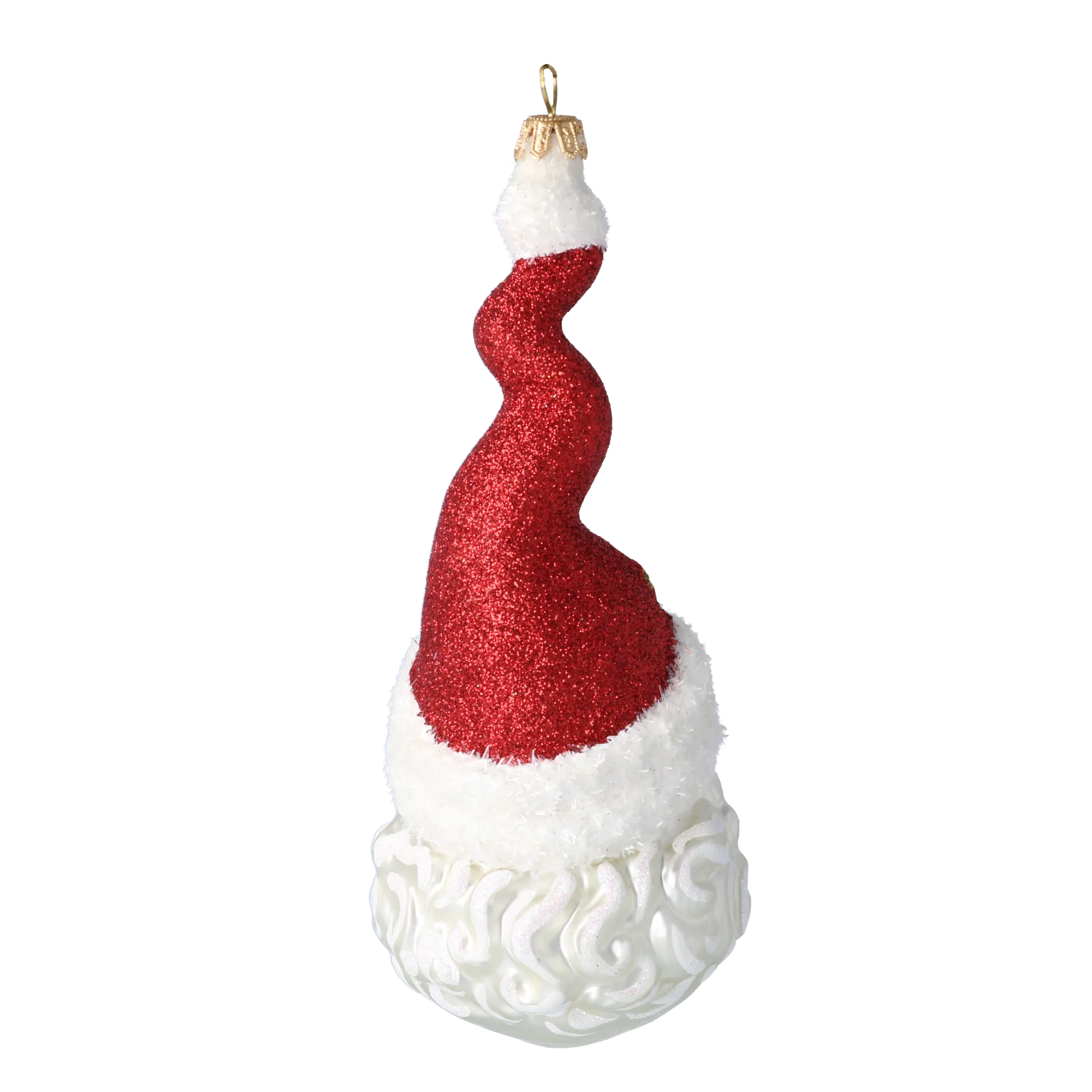 Nicholas Winding Spire | Hand-Painted Glass Ornament | Blubom 2020-370