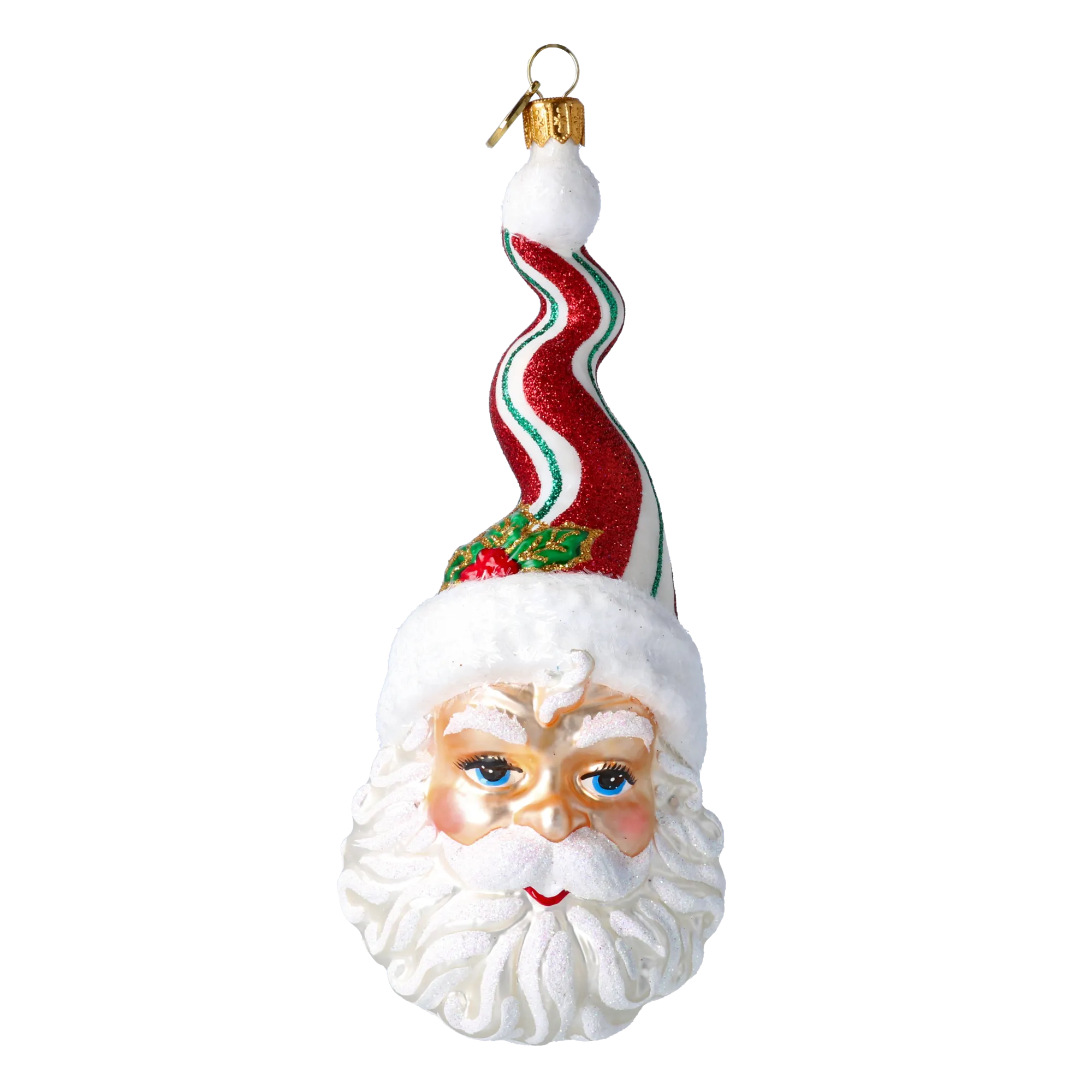 Knowing Saint Pinnacle | Hand-Painted Glass Ornament | Blubom 2020-374
