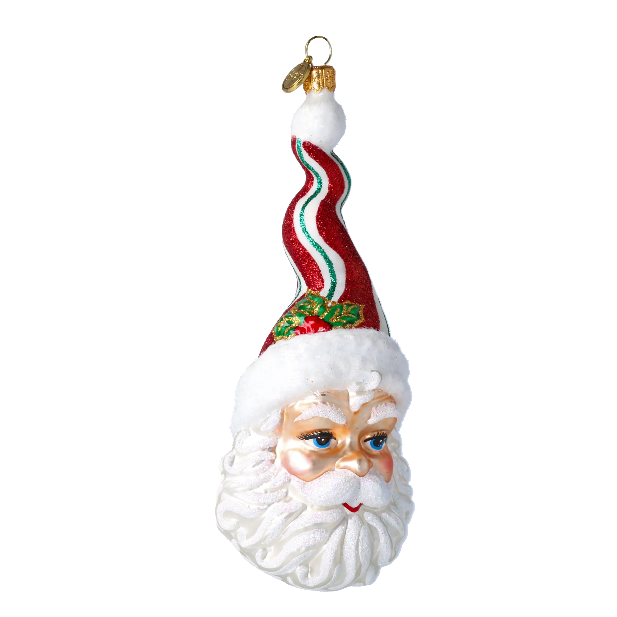Knowing Saint Pinnacle | Hand-Painted Glass Ornament | Blubom 2020-374