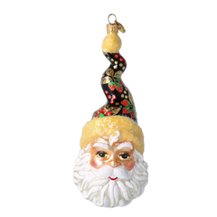 Twisted Cap Santa in Strawberry Folk