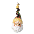 Midnight Berry Wanderer | Hand-Painted Glass Ornament | Blubom 2020-375